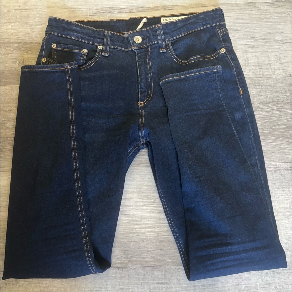 Rag & Bone Cate Mid Rise Ankle Skinny Jeans Size 28